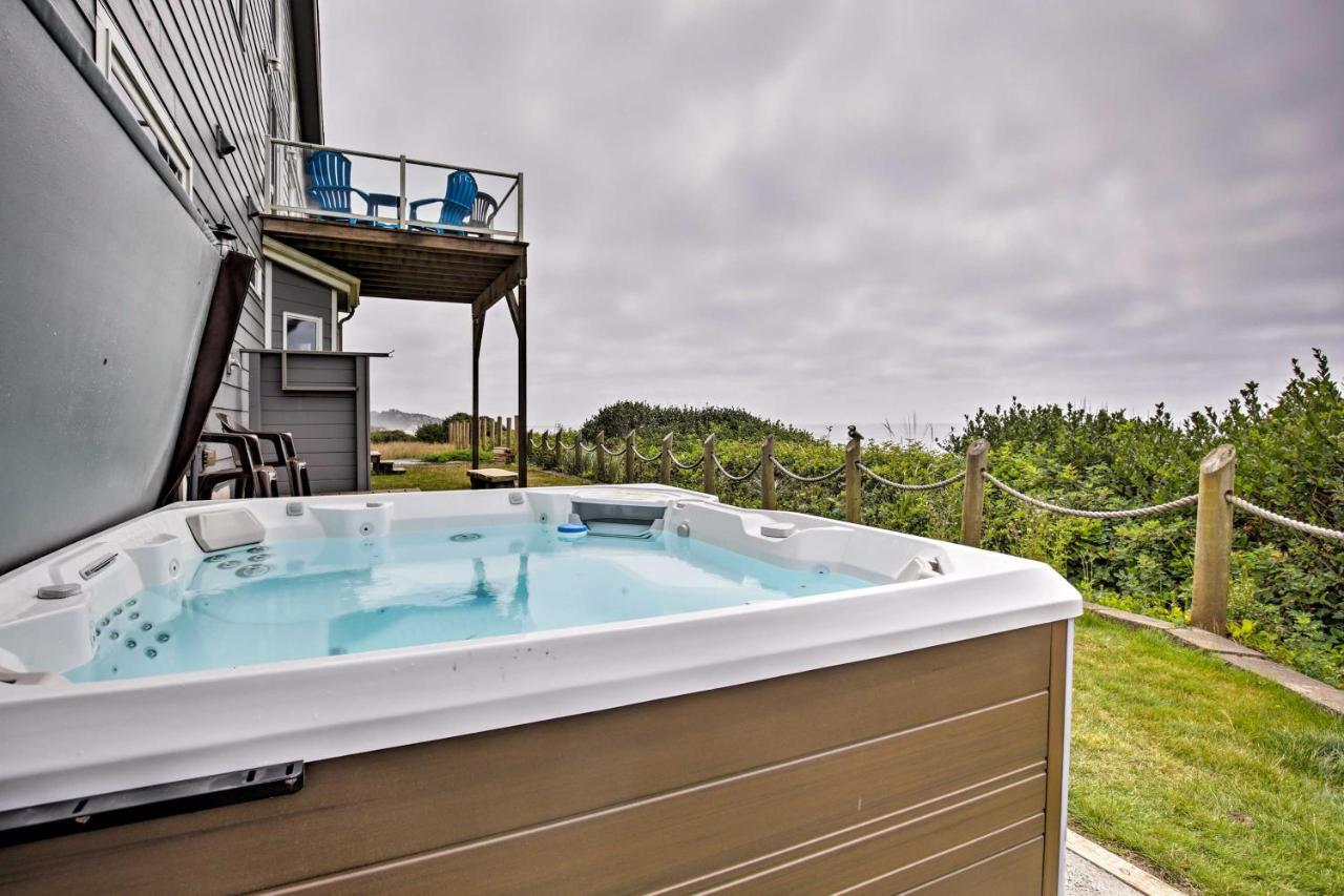 Oceanfront South Beach Home With Hot Tub And Sauna Newport Zewnętrze zdjęcie
